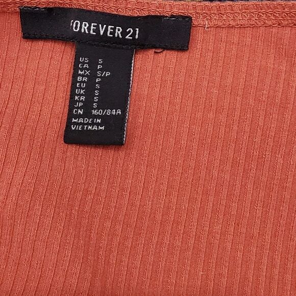 Forever 21 knit long sleeve cleavage bodysuit - Picture 7 of 7